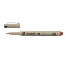 Sakura Pigma Micron 08 Marrón 0.50 mm